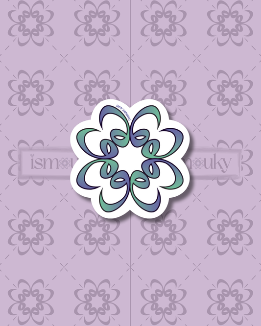 Sticker - Fleur de و