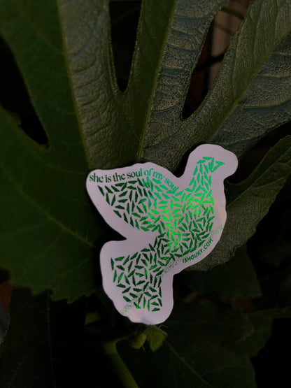 Sticker "She is the Soul of my Soul"